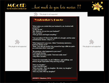 Tablet Screenshot of moviequotesoftheday.com